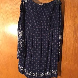 Off shoulder long shirt